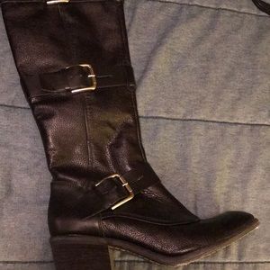Donald J Pliner Women’s Black Leather Boots